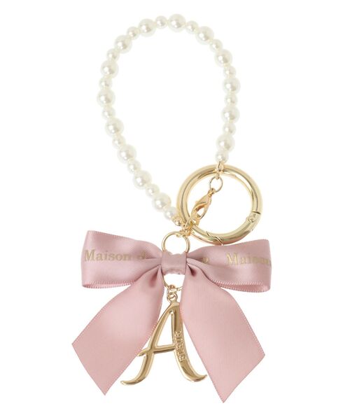 Maison de FLEUR（メゾンドフルール）の「イニシャルリボンパールチャーム（チャーム・レディース・A/Y/R/N/M/K/T/S/C/H・FREE）」の13枚目の写真