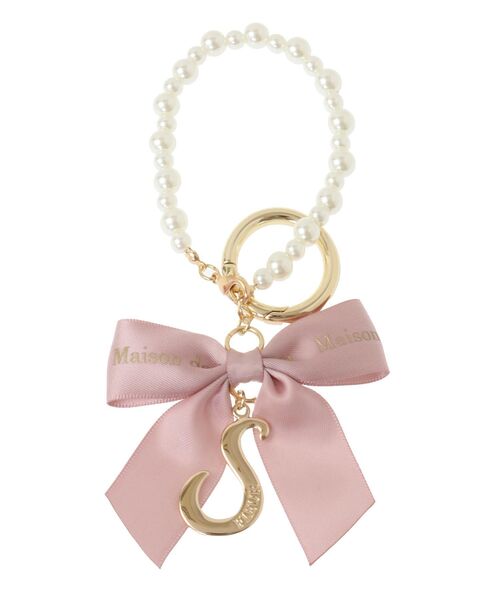 Maison de FLEUR（メゾンドフルール）の「イニシャルリボンパールチャーム（チャーム・レディース・A/Y/R/N/M/K/T/S/C/H・FREE）」の13枚目の写真