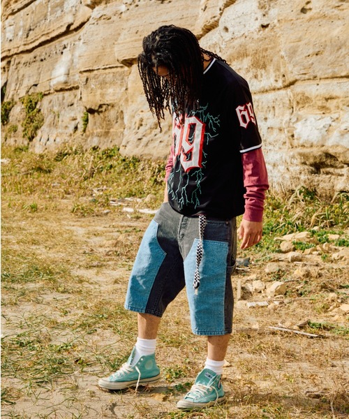 Thunder Football Shirt/ストリート/フットボールTシャツ/WOKE EDGE（T