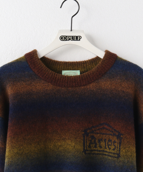 新品 Aries Shoulder Hole Knit アリーズ 肩あきニット ARIES(アリーズ) | 通販 cherry fukuoka オンラインサイト