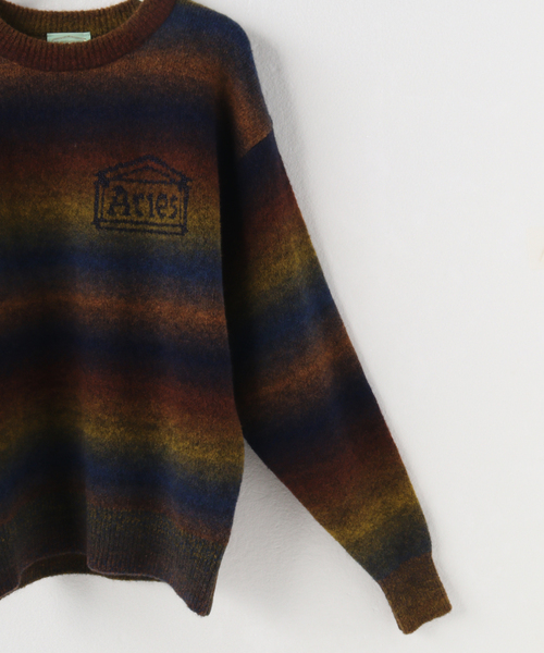 ARIES(アリーズ)の「【ARIES / アリーズ】BOUCLE SPACE DYE KNIT(ニット/セーター・メンズ・その他・SMALL)」の5枚目の写真