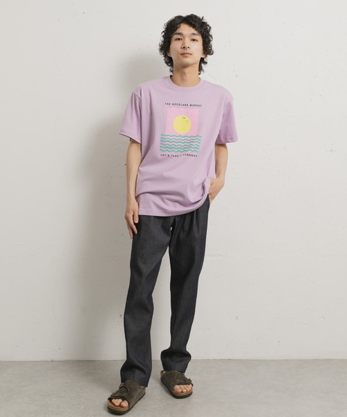 THE GOODLAND MARKET(ザグッドランドマーケット)の「ザ グッドランド マーケット ORANGE SUNSHINE(Tシャツ/カットソー・メンズ・ホワイト・LARGE/MEDIUM/SMALL)」の5枚目の写真