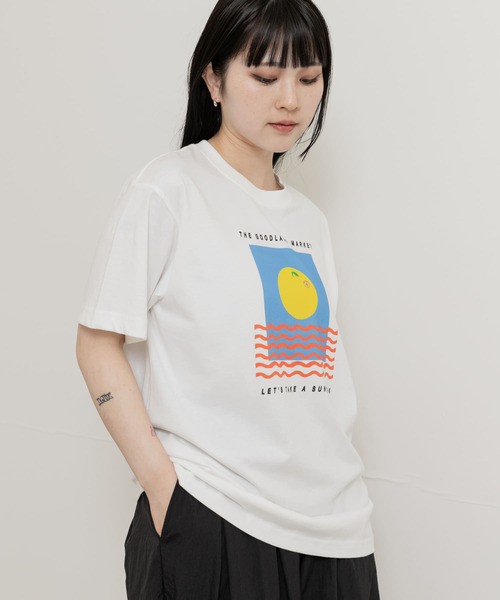 THE GOODLAND MARKET(ザグッドランドマーケット)の「ザ グッドランド マーケット ORANGE SUNSHINE(Tシャツ/カットソー・メンズ・ホワイト・LARGE/MEDIUM/SMALL)」の10枚目の写真