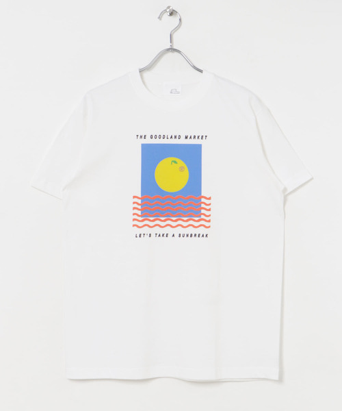 THE GOODLAND MARKET(ザグッドランドマーケット)の「ザ グッドランド マーケット ORANGE SUNSHINE(Tシャツ/カットソー・メンズ・ホワイト・LARGE/MEDIUM/SMALL)」の14枚目の写真