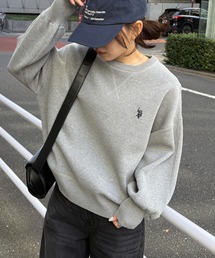 RANAN/solleim別注【U.S.POLO ASSN.】刺繍スウェットライクニット