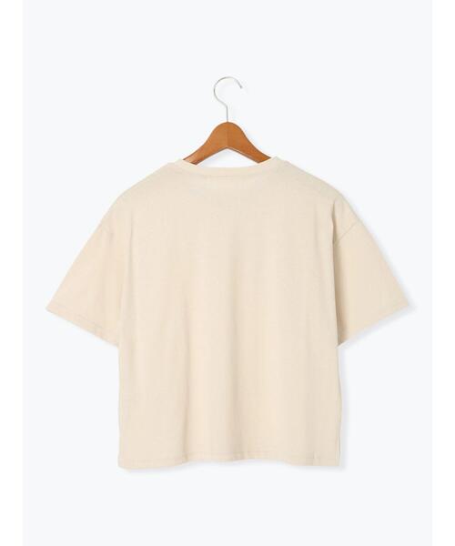 Lugnoncure(ルノンキュール)の「【接触冷感】筆記体ロゴTシャツ(Tシャツ/カットソー・レディース・ブラック/オフホワイト/ベージュ・F)」の14枚目の写真