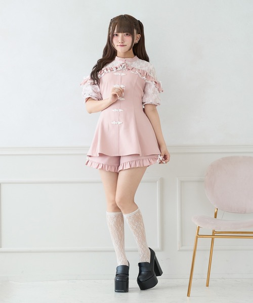 セール】チャイナ風コンビネゾン（ワンピース）｜Pal elfy（パル