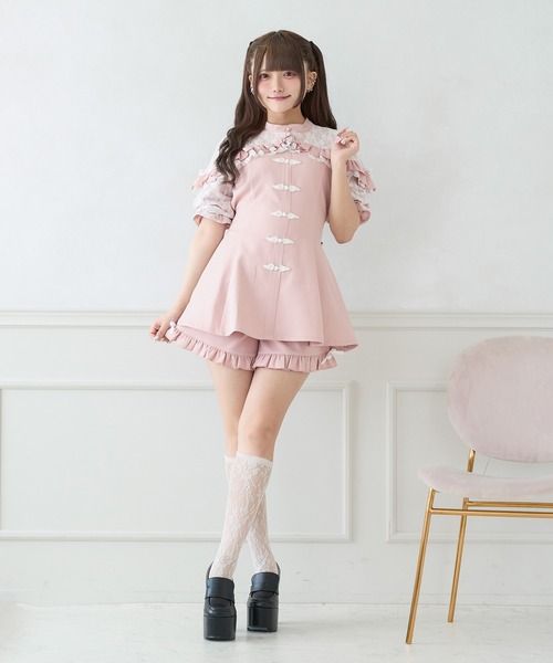 セール】チャイナ風コンビネゾン（ワンピース）｜Pal elfy（パル