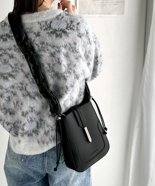 ディーゼル フェイクレザー ハンドバッグ ショルダーバッグ 2way