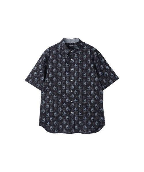 McGREGOR(マックレガー)の「リゾート柄シャツ(カジキ)(シャツ/ブラウス・メンズ・アイボリー/ブラック・M/L/XL)」の11枚目の写真