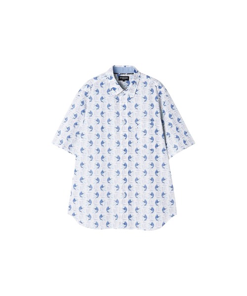 McGREGOR(マックレガー)の「リゾート柄シャツ(カジキ)(シャツ/ブラウス・メンズ・アイボリー/ブラック・M/L/XL)」の16枚目の写真