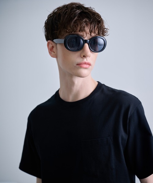 NUMBER (N)INE(ナンバーナイン)の「【NUMBER(N)INE】BIG FRAME SUNGLASSES / ナンバーナイン ビッグフレーム UVカット サングラス(サングラス・メンズ・ブラック/ホワイト・FREE)」の5枚目の写真