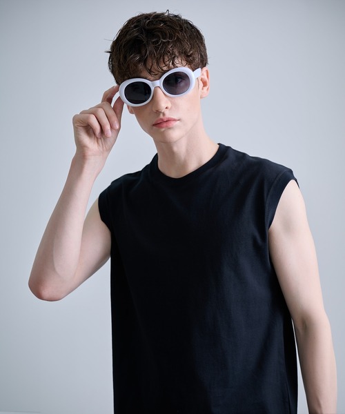 NUMBER (N)INE(ナンバーナイン)の「【NUMBER(N)INE】BIG FRAME SUNGLASSES / ナンバーナイン ビッグフレーム UVカット サングラス(サングラス・メンズ・ブラック/ホワイト・FREE)」の13枚目の写真