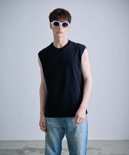 NUMBER (N)INE(ナンバーナイン)の「【NUMBER(N)INE】BIG FRAME SUNGLASSES / ナンバーナイン ビッグフレーム UVカット サングラス(サングラス・メンズ・ブラック/ホワイト・FREE)」の17枚目の写真