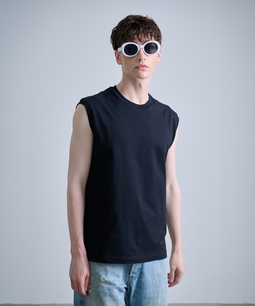 NUMBER (N)INE(ナンバーナイン)の「【NUMBER(N)INE】BIG FRAME SUNGLASSES / ナンバーナイン ビッグフレーム UVカット サングラス(サングラス・メンズ・ブラック/ホワイト・FREE)」の20枚目の写真