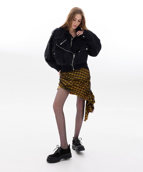 CHARLES & KEITH（チャールズ & キース）の「Darra ダラ フェイクスエードリジッドソールスニーカー（スニーカー・レディース・ベージュ/ブラック系その他2・23.5cm/23cm/22.5cm/25.5cm/25cm/24.5cm）」の21枚目の写真