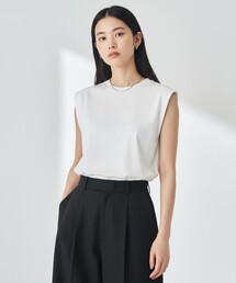 LAYERED FRONT ノースリーブ