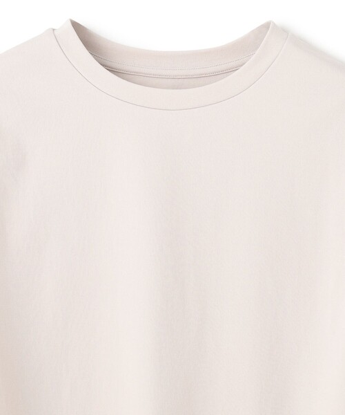 UNFILO(アンフィーロ)の「LAYERED FRONT ノースリーブ(Tシャツ/カットソー・レディース・ローズ系/ブラック系/ホワイト系/ベージュ系・MEDIUM/SMALL/LARGE)」の11枚目の写真