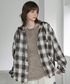 Spielio（シュピーリオ）の「【Spielio】2-Way processed hoodie shirt/ 2WAY加工デザインフーディーシャツ（シャツ/ブラウス・L）」