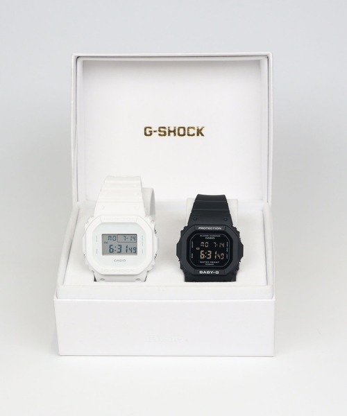 G-SHOCK(ジーショック)の「Pair Model / DW-5600WW-7JF × BGD-565U-1JF(デジタル腕時計・メンズ・ホワイト×ブラック・FREE)」の6枚目の写真