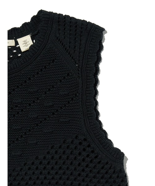 Levi's(リーバイス)の「Levi's/リーバイス ADRIENNE クロシェット タンクトップ(タンクトップ・レディース・ブラック・XS/S/M)」の5枚目の写真