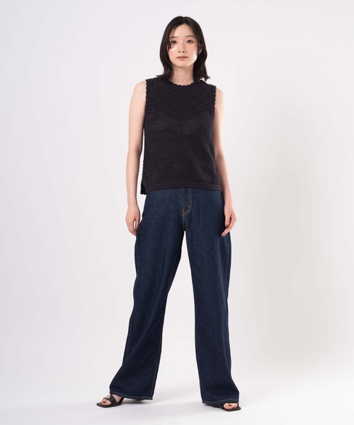 Levi's(リーバイス)の「Levi's/リーバイス ADRIENNE クロシェット タンクトップ(タンクトップ・レディース・ブラック・XS/S/M)」の13枚目の写真