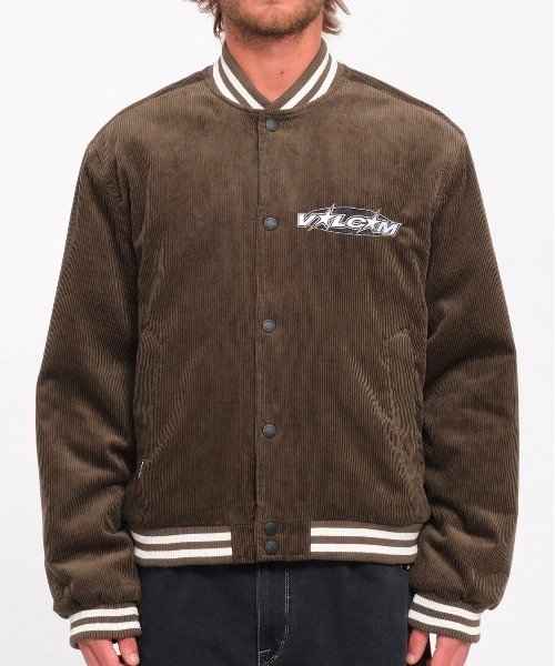 【VOLCOM/ボルコム】VOLCOM KRANKIES JACKET/コーデュロイブルゾン・スタジャン