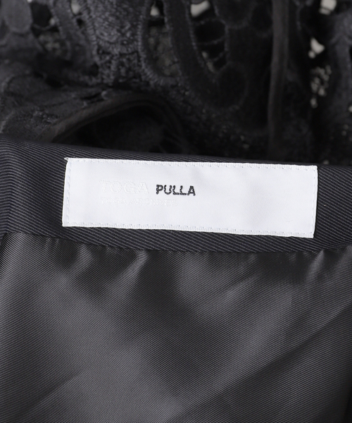 TOGA PULLA（トーガ　プルラ）の「TOGA PULLA Acetate twill dress TP252-FH207：ワンピース（ワンピース・レディース・ブラック・38）」の11枚目の写真