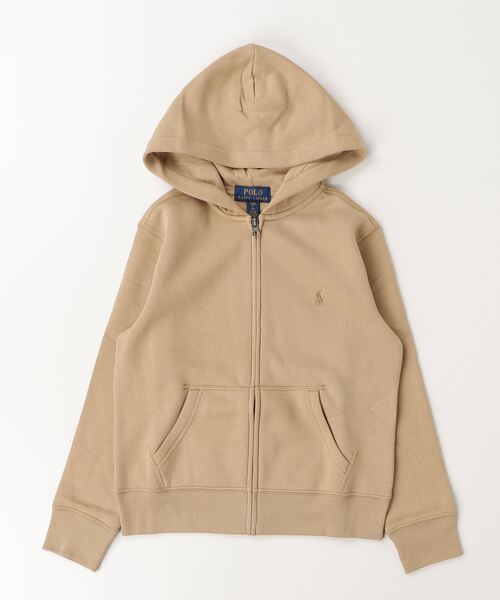 POLO RALPH LAUREN CHILDRENSWEAR（ポロ ラルフ ローレン チルドレンズウェア）の「フリース フルジップ フーディ（パーカー・キッズ・ブラウン系3・XL/M/L/S）」の3枚目の写真