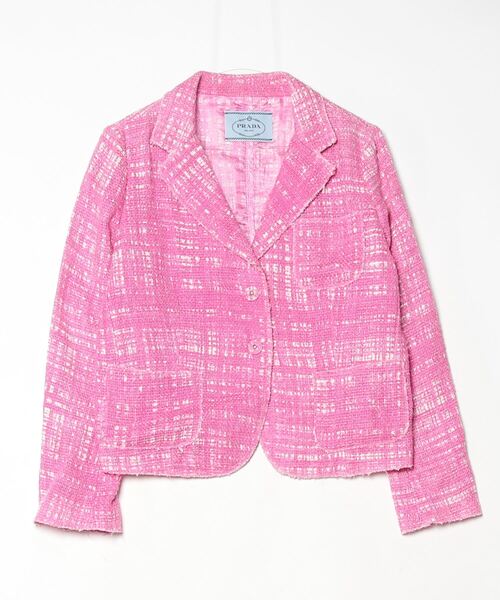 PRADAツイードジャケット 【公式通販】