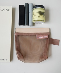 Port（ポート）の「【 Sowel. / ソエル 】 ワンタッチ バイカラー メッシュ ポーチ #（ポーチ）」