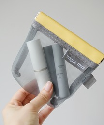 Sowel.（ソエル）の「【 Sowel. / ソエル 】 ワンタッチ バイカラー メッシュ ポーチ #（ポーチ）」