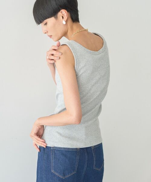 AMERICAN HOLIC（アメリカンホリック）の「ラメテレコタンクトップ（タンクトップ・レディース・グレー系その他/グレイッシュベージュ・M/L）」の14枚目の写真
