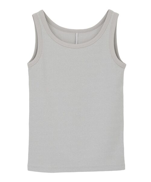AMERICAN HOLIC（アメリカンホリック）の「ラメテレコタンクトップ（タンクトップ・レディース・グレー系その他/グレイッシュベージュ・M/L）」の3枚目の写真