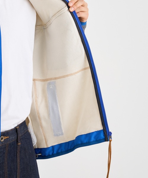KHOKI(コッキ)の「【KHOKI / コッキ】Freece-texture jacket(ブルゾン・メンズ・ベージュ/ブラック・4/3/2)」の5枚目の写真