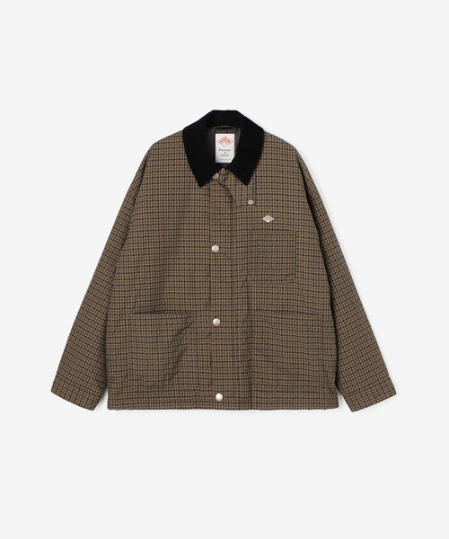 DANTON | 中綿ナイロン カバーオールジャケット MEN