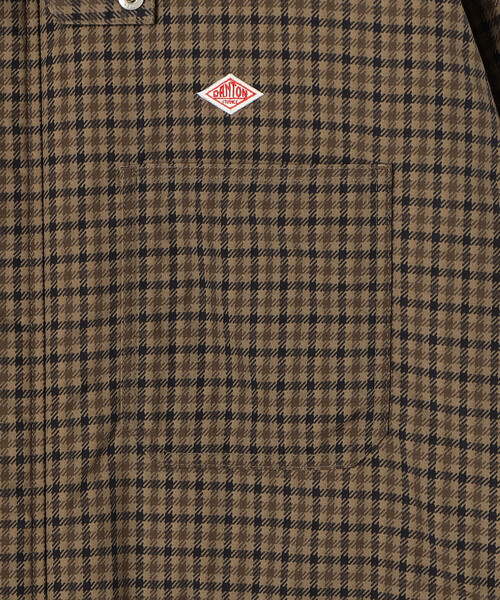 DANTON ダントン　サイズ42　コットンジャケット　カバーオール DANTON(ダントン)コットンジャケット カバーオール34 - メルカリ