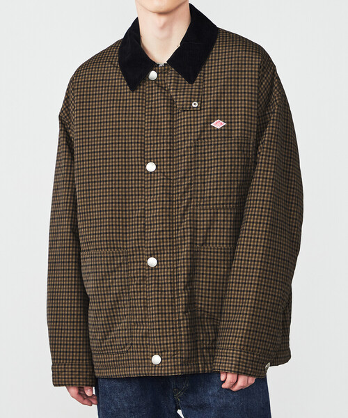 DANTON　カバーオールジャケット 42 DANTON | 中綿ナイロン カバーオールジャケット MEN