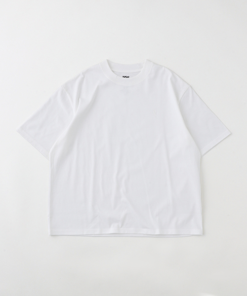 is-ness(イズネス)の「is-ness / イズネス BASIC T-SHIRT(Tシャツ/カットソー・メンズ・グリーン系その他/ネイビー/ホワイト・MEDIUM/LARGE)」の1枚目の写真