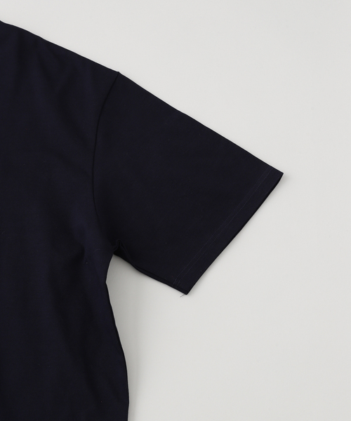 is-ness(イズネス)の「is-ness / イズネス BASIC T-SHIRT(Tシャツ/カットソー・メンズ・グリーン系その他/ネイビー/ホワイト・MEDIUM/LARGE)」の7枚目の写真