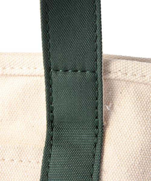 coen（コーエン）の「デイリーキャンバスミニトートバッグ（トートバッグ・レディース・ホワイト/ダークグリーン/ネイビー・FREE）」の7枚目の写真