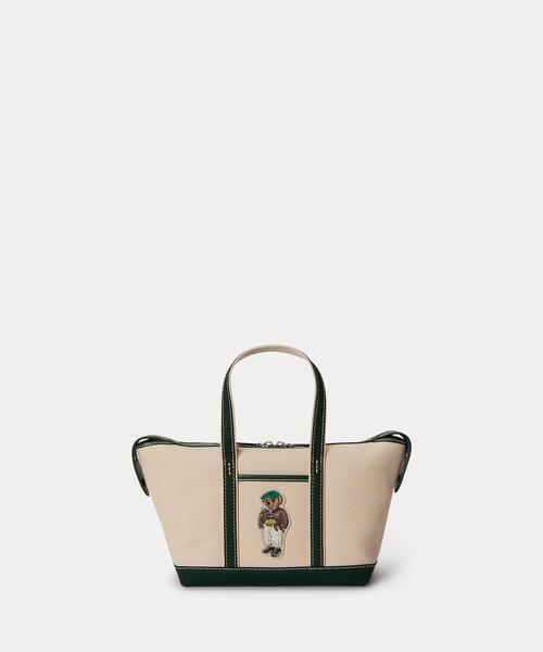 Polo ベア キャンバス ミニ ショッパー トート（トートバッグ