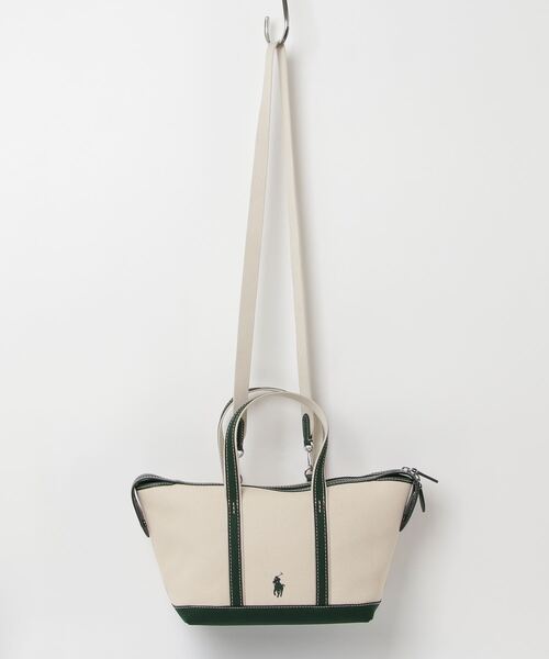 Polo ベア キャンバス ミニ ショッパー トート（トートバッグ