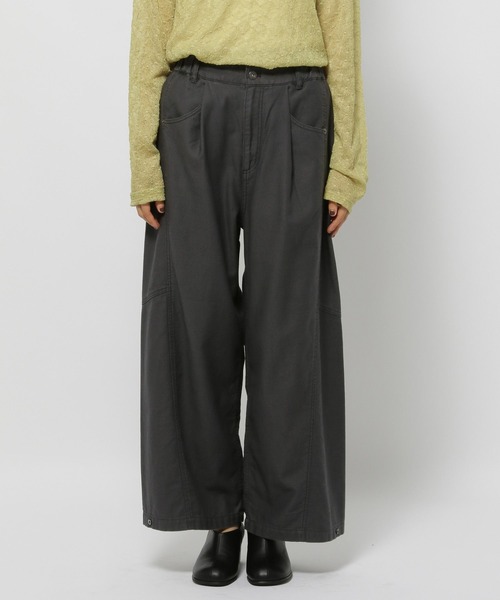 セール】2WAYバックサテンワイドパンツ（その他パンツ）｜niko and