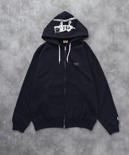 The Endless Summer(エンドレスサマー)の「TES LOCAL CREW ZIP PARKA / スウェットパーカー(パーカー・メンズ・ブラック/チャコール/グレー/ベージュ/ネイビー・SMALL/MEDIUM/LARGE/X-LARGE)」の5枚目の写真