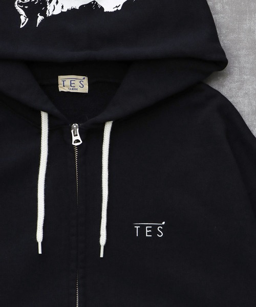 The Endless Summer(エンドレスサマー)の「TES LOCAL CREW ZIP PARKA / スウェットパーカー(パーカー・メンズ・ブラック/チャコール/グレー/ベージュ/ネイビー・SMALL/MEDIUM/LARGE/X-LARGE)」の8枚目の写真