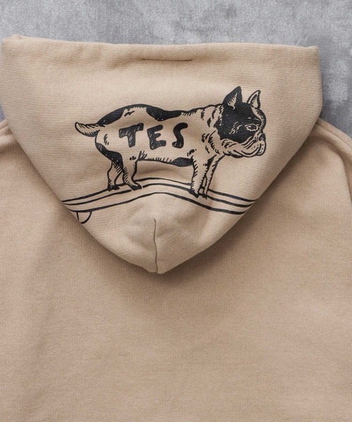 The Endless Summer(エンドレスサマー)の「TES LOCAL CREW ZIP PARKA / スウェットパーカー(パーカー・メンズ・ブラック/チャコール/グレー/ベージュ/ネイビー・SMALL/MEDIUM/LARGE/X-LARGE)」の21枚目の写真