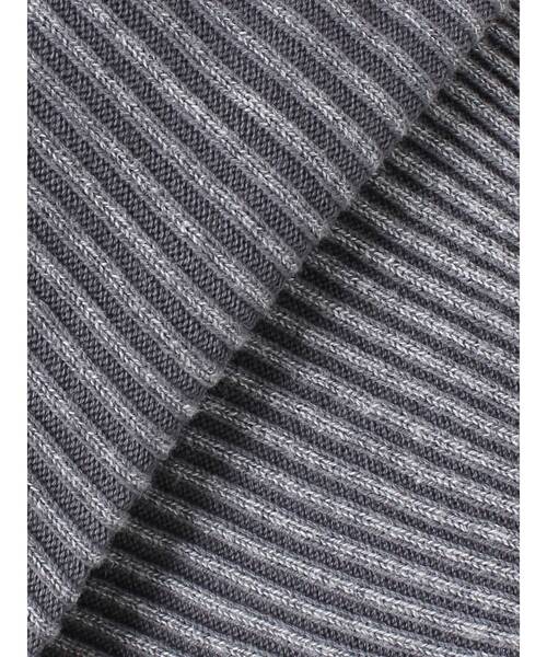 EVRIS（エヴリス）の「ピグメントジップホルターネックニットトップス（ニット/セーター・レディース・ブラック/ネイビー/ホワイト/ピンク・FREE）」の7枚目の写真