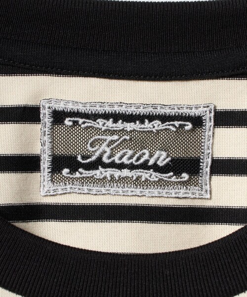 Kaon(カオン)の「<Kaon>ショルダーホール リボン カットソー(Tシャツ/カットソー・レディース・ブラック/その他1・FREE)」の11枚目の写真