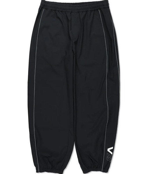 RVCA（ルーカ）の「【RVCA/ルーカ】24AW WIND AND SEA X LIGHT P/ウインダンシーコラボウエストゴムトレーニング・トラックパンツ(SET UP・セットアップ対応可能・空港コーデ）（その他パンツ・メンズ・ブラック/ブラック系その他・MEDIUM/SMALL）」の9枚目の写真